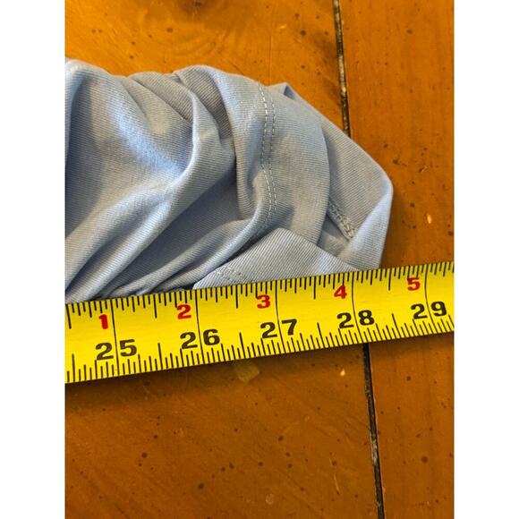 Free People NWOT Hot Shot Strapless Bodysuit Jumpsuit Raindrop Blue Size Large - Picture 12 of 12